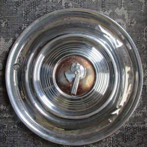 Vintage Original Pontiac 1950s Indian Chief Hubcap